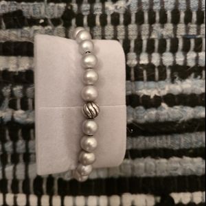 David Yurman Spiritual Bead Pearl Bracelet